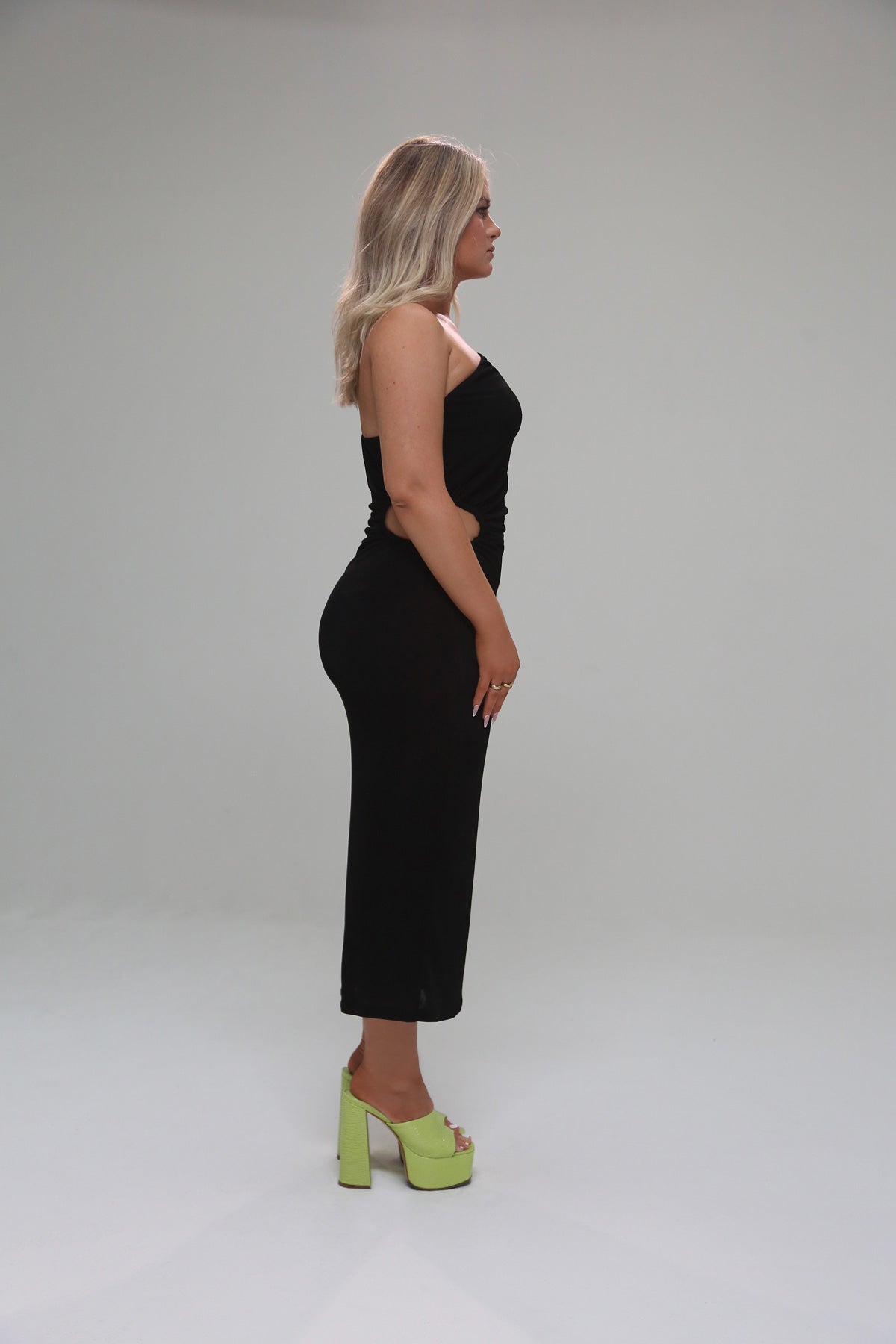 GRACE SIDE CUT OUT DRESS