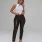 ANGELINI FAUX LEATHER PANTS
