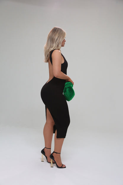 MARIE BACKLESS DRESS